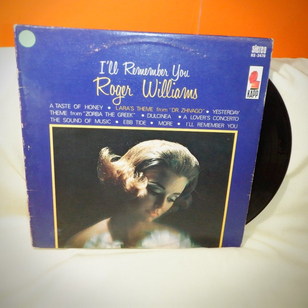 ~~~ ROGER WILLIAMS ~~~ I'll Remember you